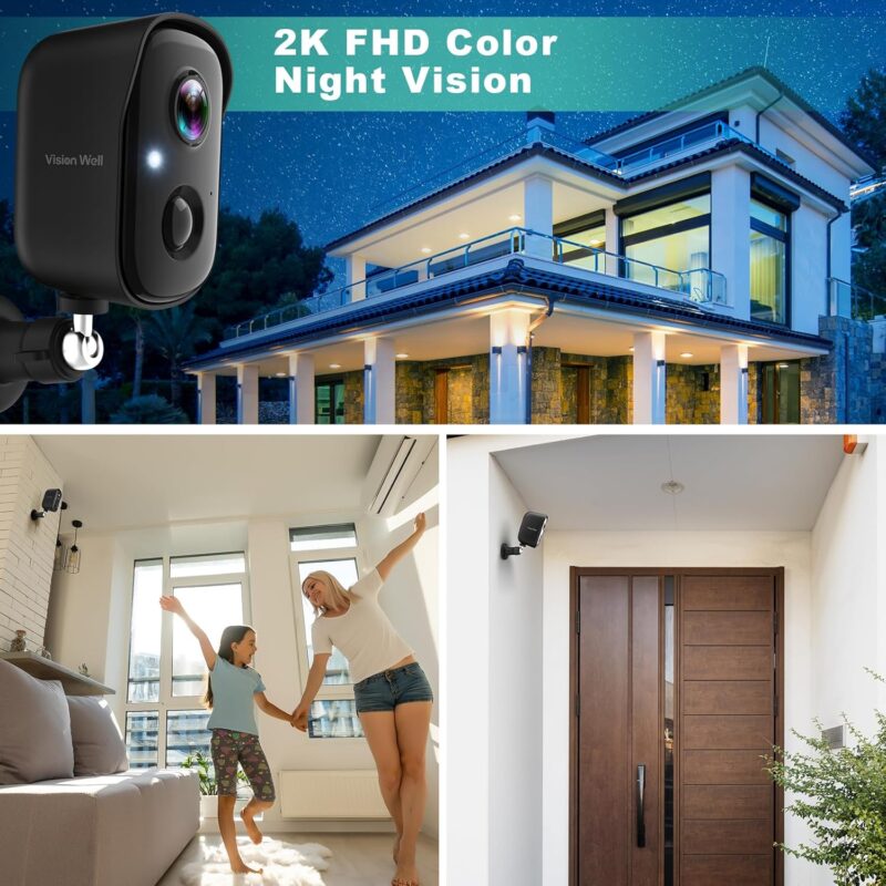 Ultimate Review: 2K Wireless Outdoor Security Camera with AI Detection & Night Vision