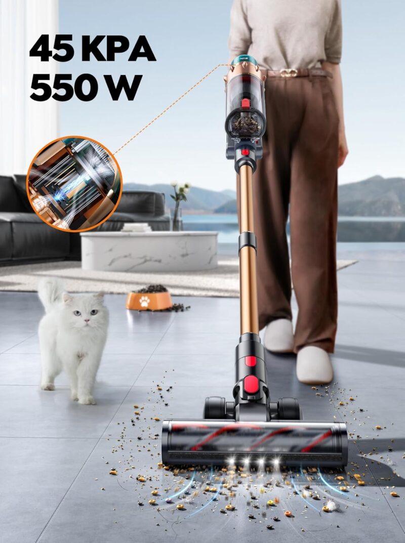 Ultimate Review: 550W Cordless Vacuum Cleaner for Pet Owners