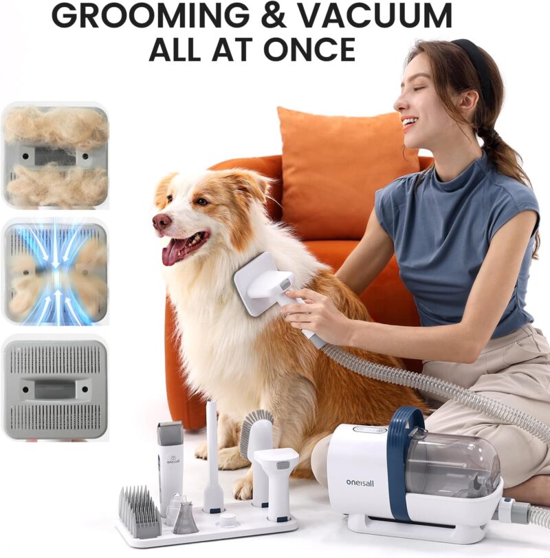 Ultimate Review: Oneisall Dog Hair Vacuum & Grooming Kit