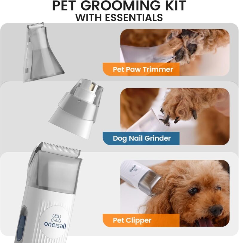 Ultimate Review: Oneisall Dog Hair Vacuum & Grooming Kit