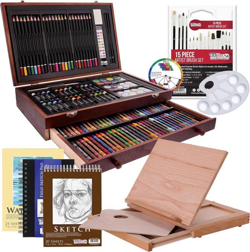 Unleashing Creativity: A Review of the 163-Piece Deluxe Art Set