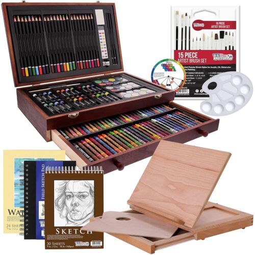 Unleashing Creativity: A Review of the 163-Piece Deluxe Art Set