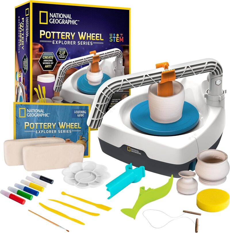 Unleashing Creativity: Review of National Geographic's Pottery Wheel Kit