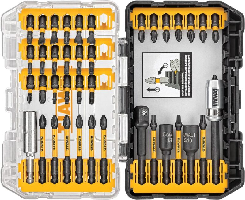 Unleashing Power: DEWALT FlexTorq 40-Piece Screwdriver Bit Set Review