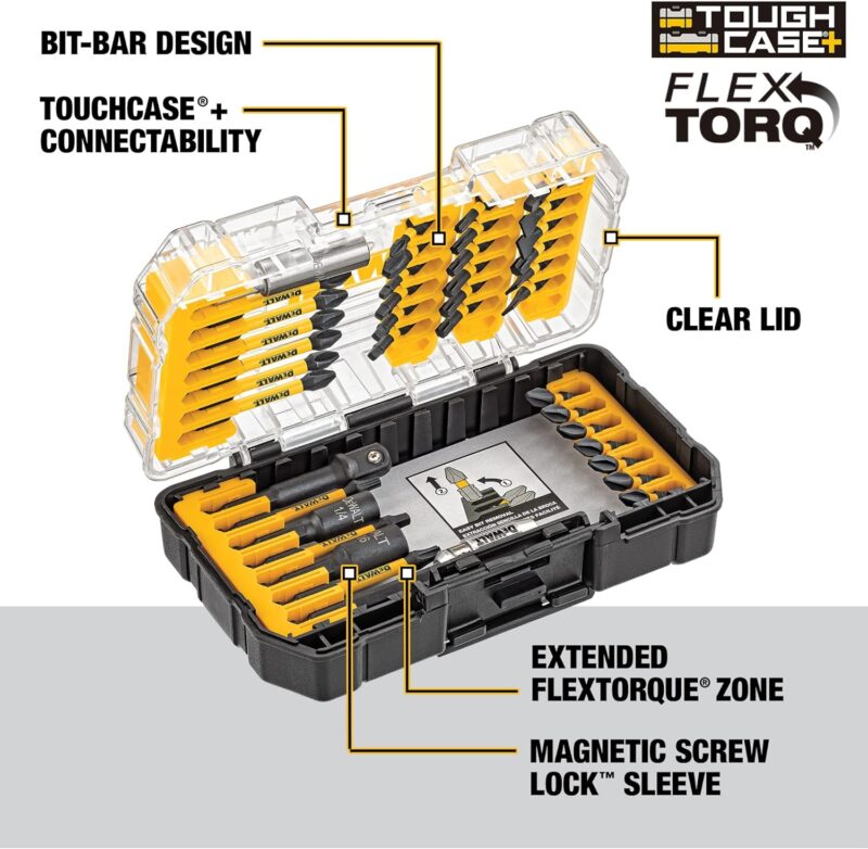 Unleashing Power: DEWALT FlexTorq 40-Piece Screwdriver Bit Set Review