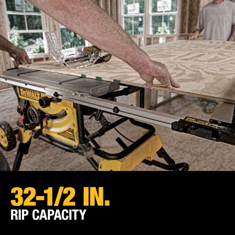 Unleashing Precision: A Review of the DEWALT DWE7491RS Table Saw