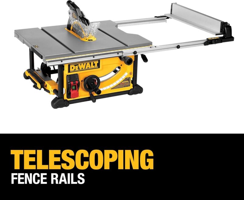 Unleashing Precision: A Review of the DEWALT DWE7491RS Table Saw