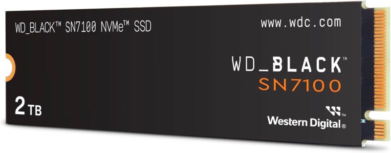 Unleashing Speed: A Review of the WD_BLACK 2TB SN7100 Gaming SSD