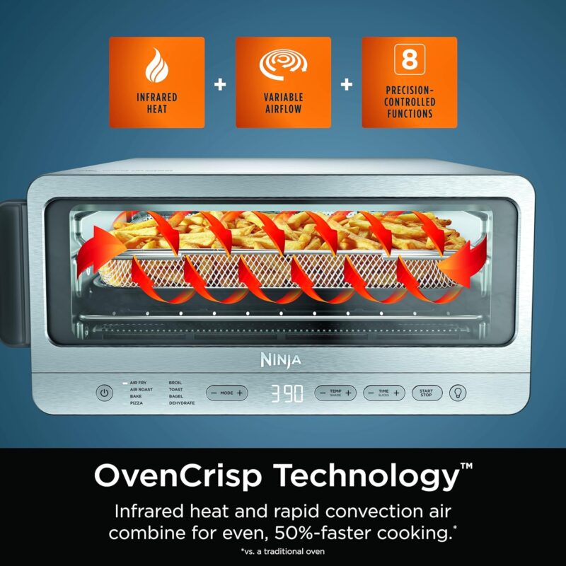 Unleashing Versatility: A Review of the Ninja Flip Toaster Oven & Air Fryer