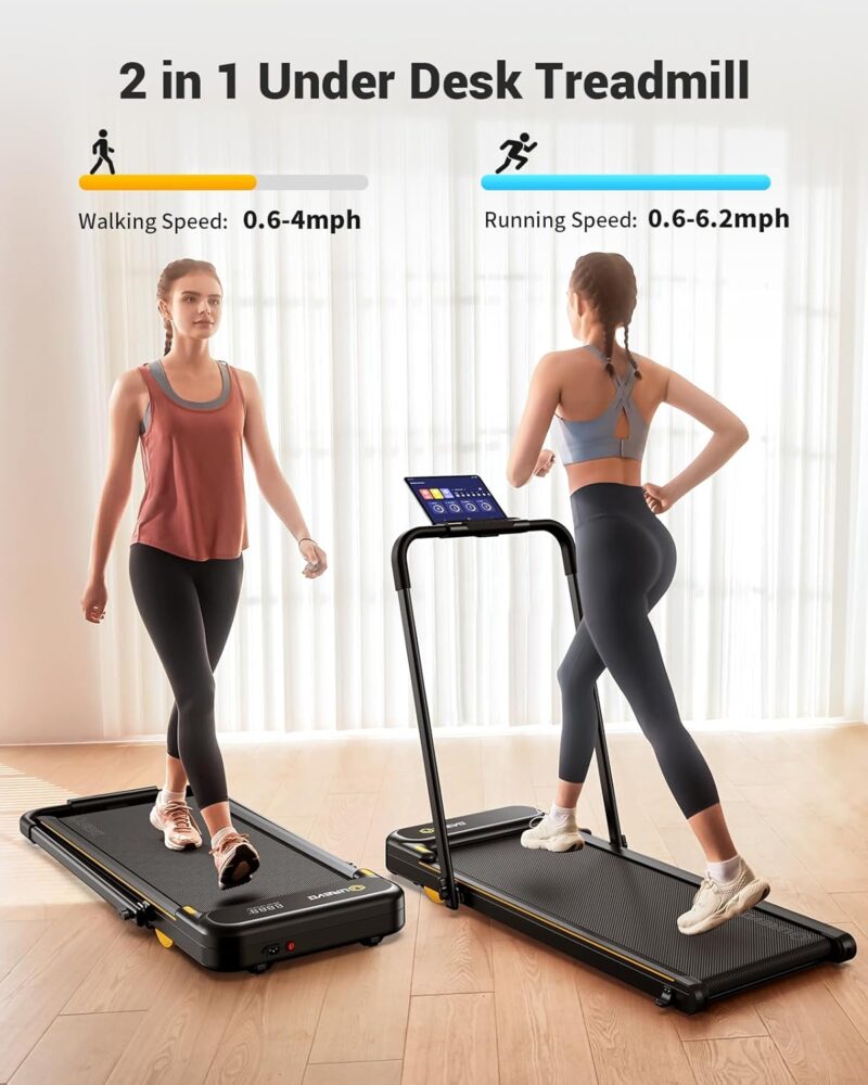 UREVO Walking Pad Review: The 2-in-1 Treadmill for Home/Office