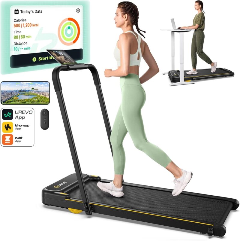 UREVO Walking Pad Review: The 2-in-1 Treadmill for Home/Office