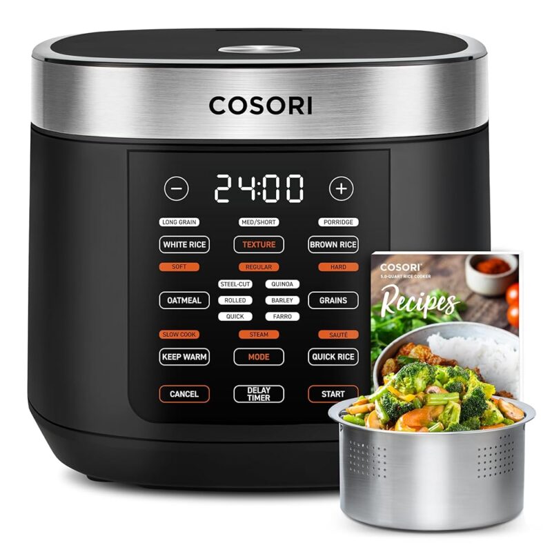 Versatile Cooking Made Easy: COSORI 10-Cup Rice Cooker Review