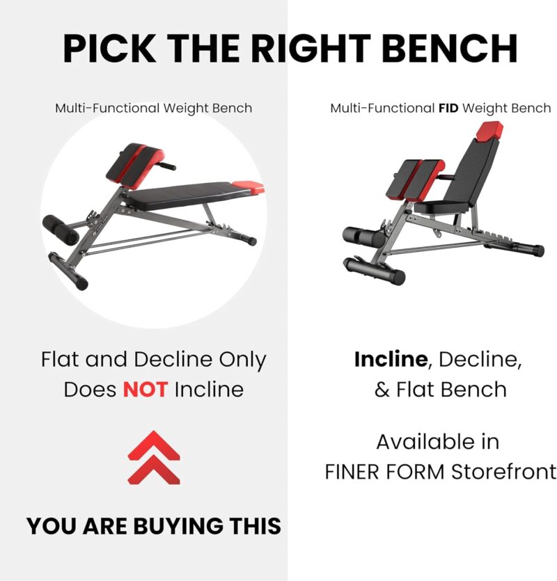 Versatile Finer Form Weight Bench: Your All-in-One Home Gym Solution