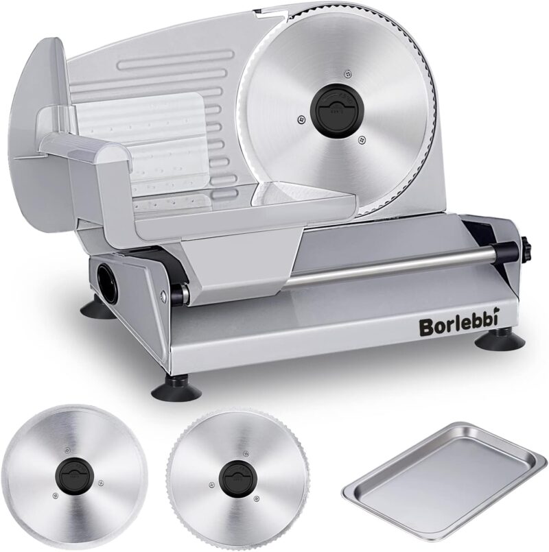 Versatile Review of the 200W Electric Food Slicer: Safety & Efficiency