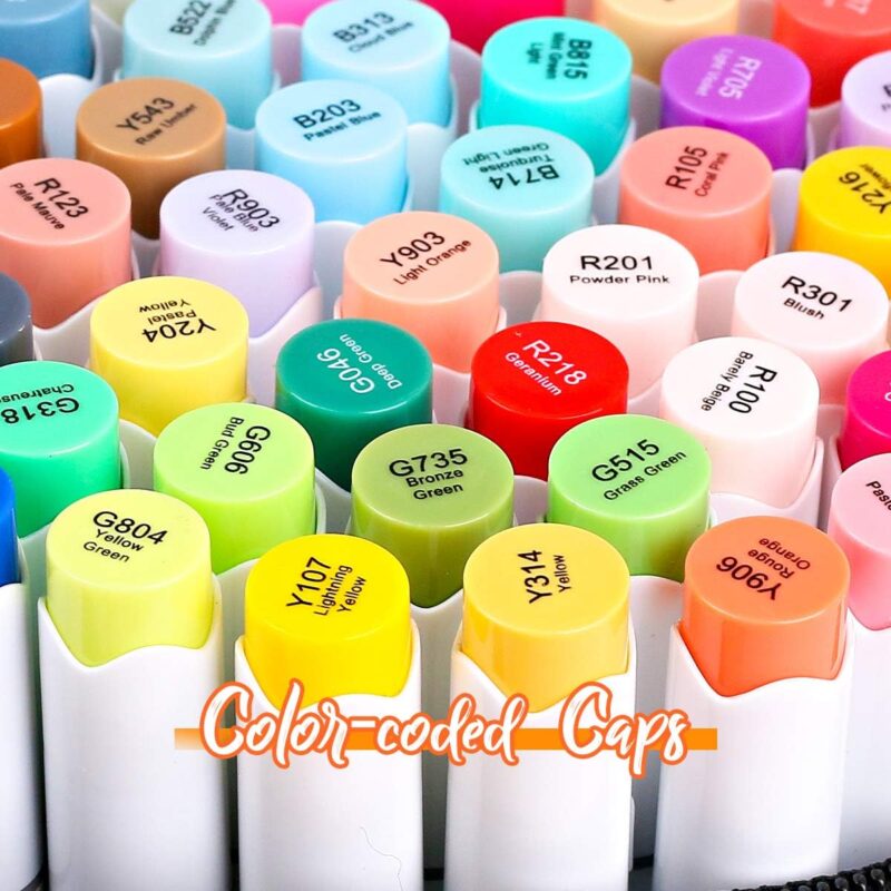 Vibrant Creativity: A Review of Caliart Dual Tip Brush Markers