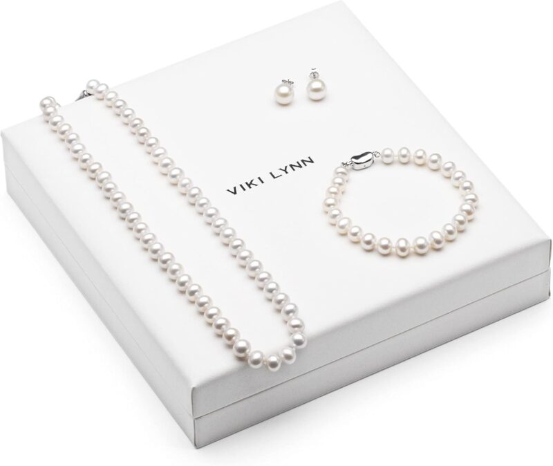 VIKI LYNN Freshwater Pearl Jewelry Set Review