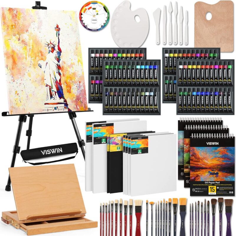 VISWIN 147-Piece All-in-One Painting Set