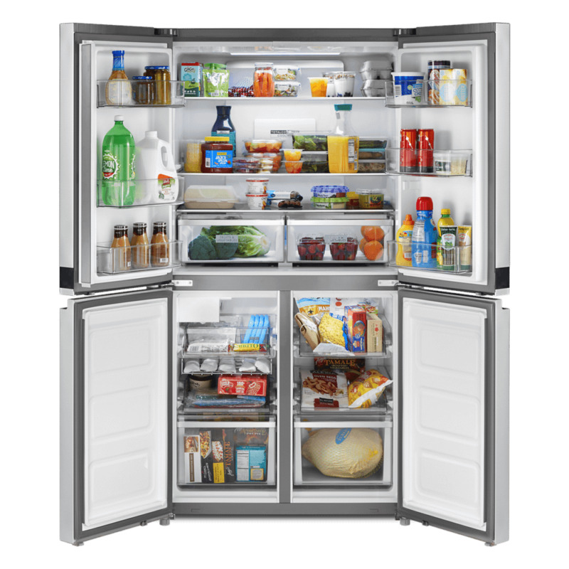 Whirlpool 36" Counter Depth 4-Door Refrigerator: A Stylish Space-Saver