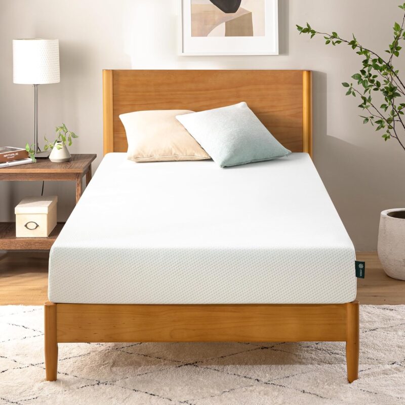 ZINUS 6-Inch Green Tea Memory Foam Mattress: Comfort Meets Safety